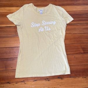 Abercrombie est. 1892 “Stop Staring At Us” T-shirt
